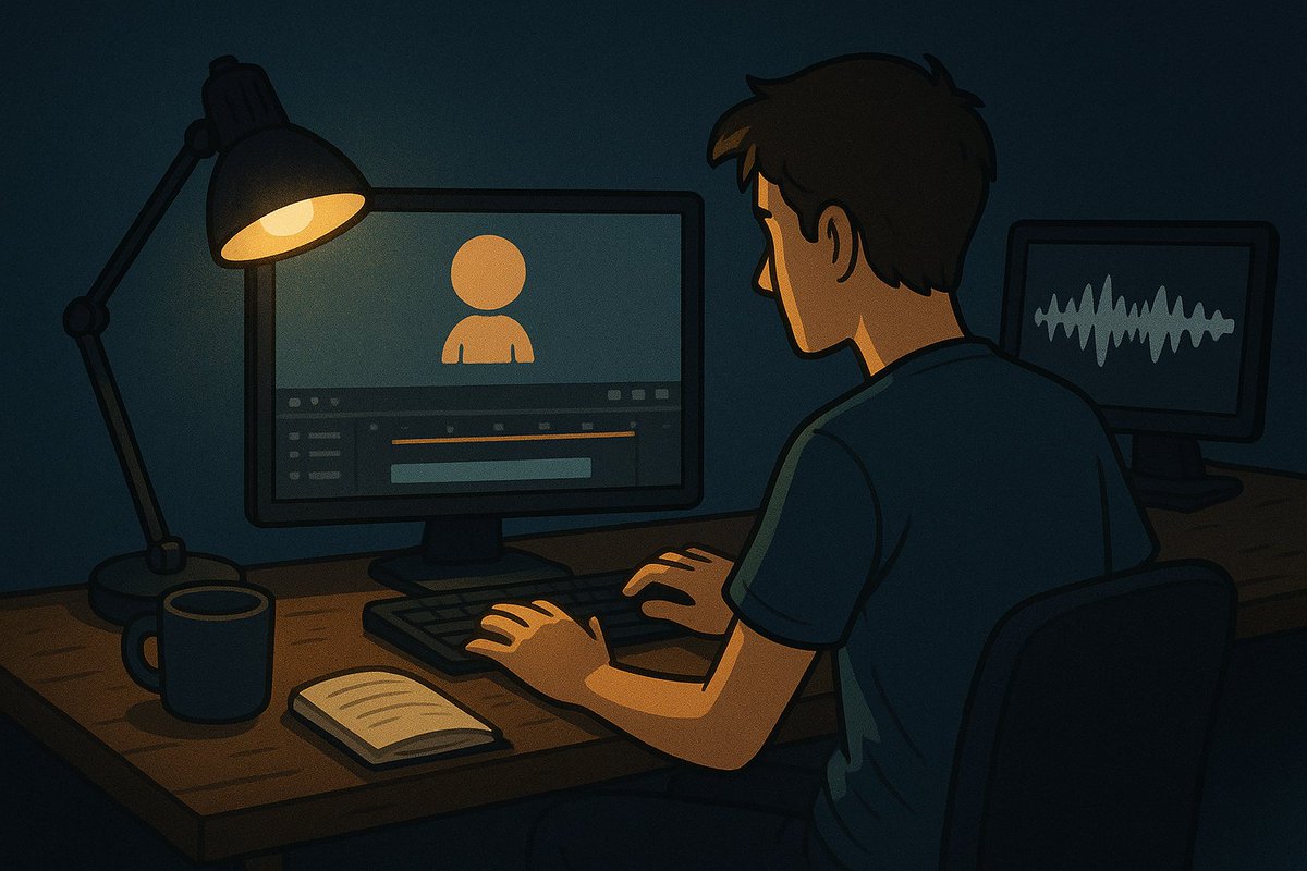 dolceflow_'s tweet photo. Nights were tough: I slept only 3 hours, teaching myself animation, effects, and audio cleanup. I knew I could build something better—where QUALITY mattered more than quantity. #creatorhacks #socialmediamarketing #marketingtips  #learnediting #editingTutorial https://t.co/gz67xzVkMJ