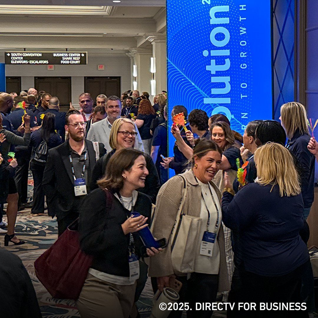 directvbusiness's tweet photo. Fresh perspectives ✅
Big ideas ✅
Great conversations ✅

Yesterday’s DIRECTV Revolution General Session checked all the boxes. 

And a HUGE thank you to our keynote speaker, baseball LEGEND Joe Torre, and the DIRECTV executive leadership team!

#DIRECTVFORBUSINESS #DIRECTVRevolution