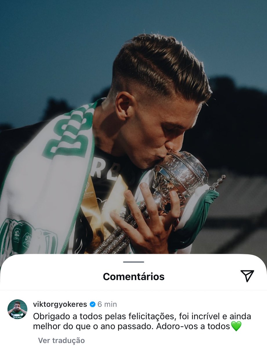 Também te adoramos, Viktor 💚