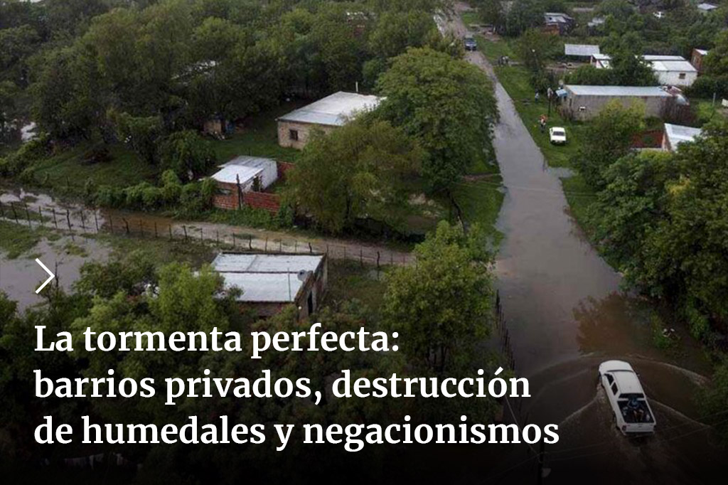 #DíaMundialDelAmbiente🌎
Las inundaciones en las provincias de Buenos Aires y Santa Fe muestran la falta de planificación, el avance del extractivismo inmobiliario y del agronegocio. La decisión política-empresaria de destruir humedales.
✍️ <a href="/anabelpomar/">Anabel Pomar</a>
➡️ cutt.ly/IrnEBqwo
