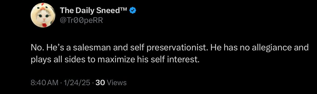 The Daily Sneed™ (@tr00perr) on Twitter photo 