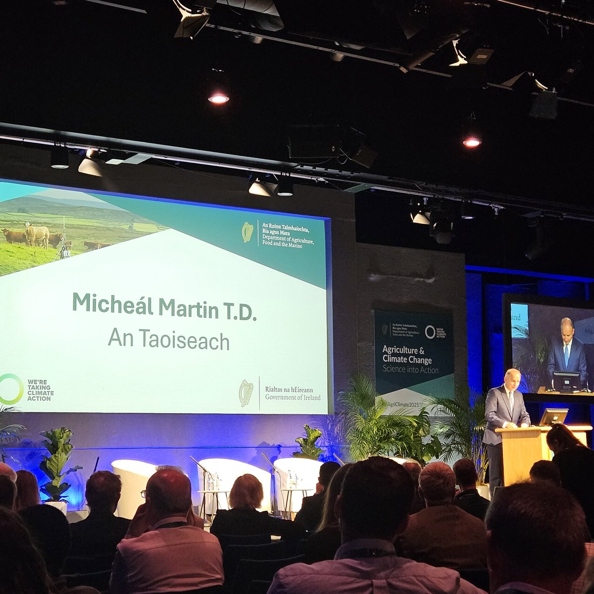 Wondering what the next decade of change will mean for Ireland's Agrifood sector... #AgriClimate2025