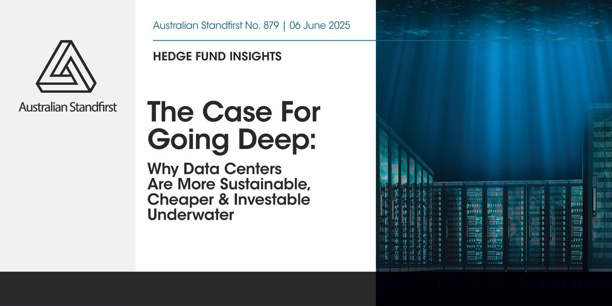 StirlingLarkin's tweet photo. Hedge Fund Insights #879 - The Case for Going Deep: Why Data Centers Are More Sustainable, Cheaper &amp; Investable Underwater

https://t.co/RtD7uKvSlk https://t.co/m3xOLtnBkI
