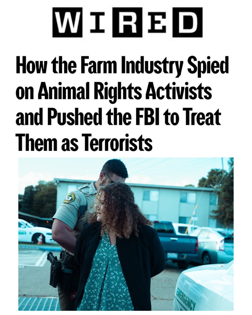 Just published by Wired: The animal agriculture industry and the FBI are desperately trying to paint DxE and other animal rights activists as “bioterrorists” with baseless accusations. 

Hundreds of documents obtained by the government transparency nonprofit Property of the