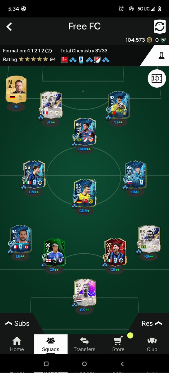 DeeChung513's tweet photo. Pack evander from rivals.  Testing 41212 this week and enjoying it https://t.co/BuX4121Mpz