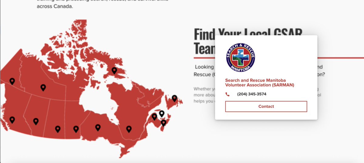 SARVAC_ACVRS's tweet photo. 🚨 We’re live‼️
Check out the new https://t.co/iH6FACaqNg — a refreshed hub for Ground Search and Rescue across Canada 🇨🇦
🌐 Easier access to resources
🧭 Improved navigation
⛑️ Spotlight on GSAR volunteers
Explore now → https://t.co/wjwuVJ39cM
#GSAR #searchandrescue #Canada https://t.co/RpNBV0Cv1k