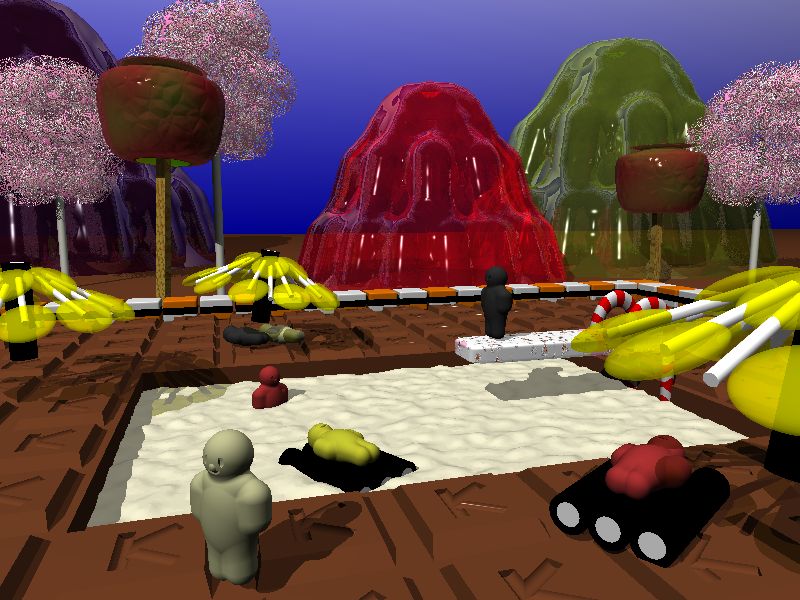 Old_School_3D's tweet photo. JellyWorld, by Karl Manning (1999) https://t.co/To1owwwsld