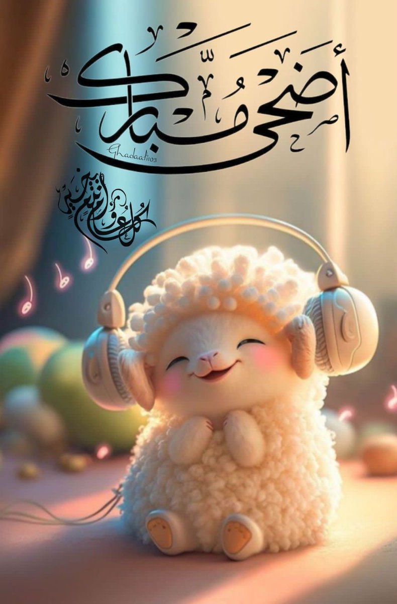 عيدكم مبارك 
#عيد_الأضحى_المبارك