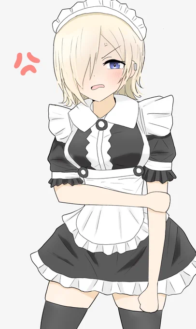 メイドミアちゃん(再掲) #虹ヶ咲