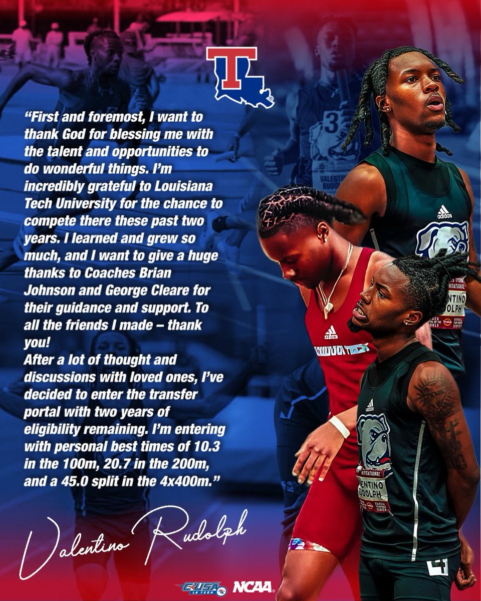 Thank you, Louisiana Tech for all you have done. It was nothing but a blessing on to new opportunities. Love all ❤️#respectit