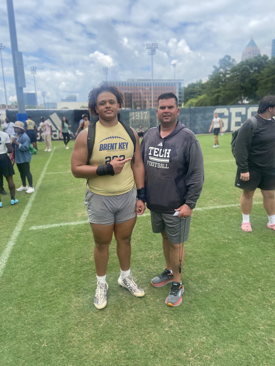 I had a great time competing at <a href="/GeorgiaTechFB/">Georgia Tech Football</a>!! thanks <a href="/GeepWade/">Geep Wade</a> for helping me with my craft. 
#StingEm🐝

<a href="/BrantleyFball/">BrantleyFootball</a> <a href="/Knick31Kaisaun/">OTS Nick</a> 
<a href="/ChadSimmons_/">ChadSimmons</a> <a href="/adamgorney/">Adam Gorney</a> @RivalsFriedman <a href="/JeremyO_Johnson/">Jeremy Johnson</a>