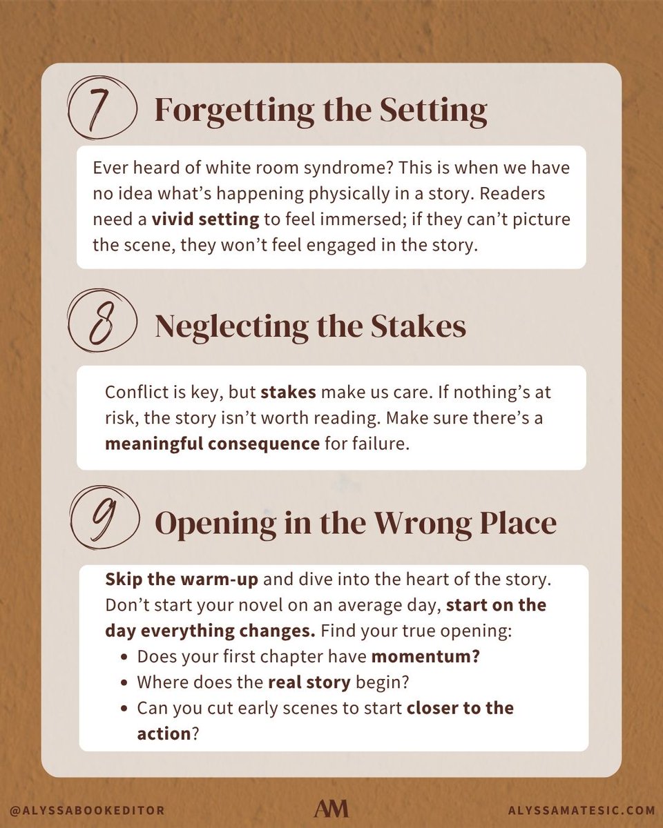 Your first 10 pages can make or break your novel. Are you making any of these 9 common mistakes?