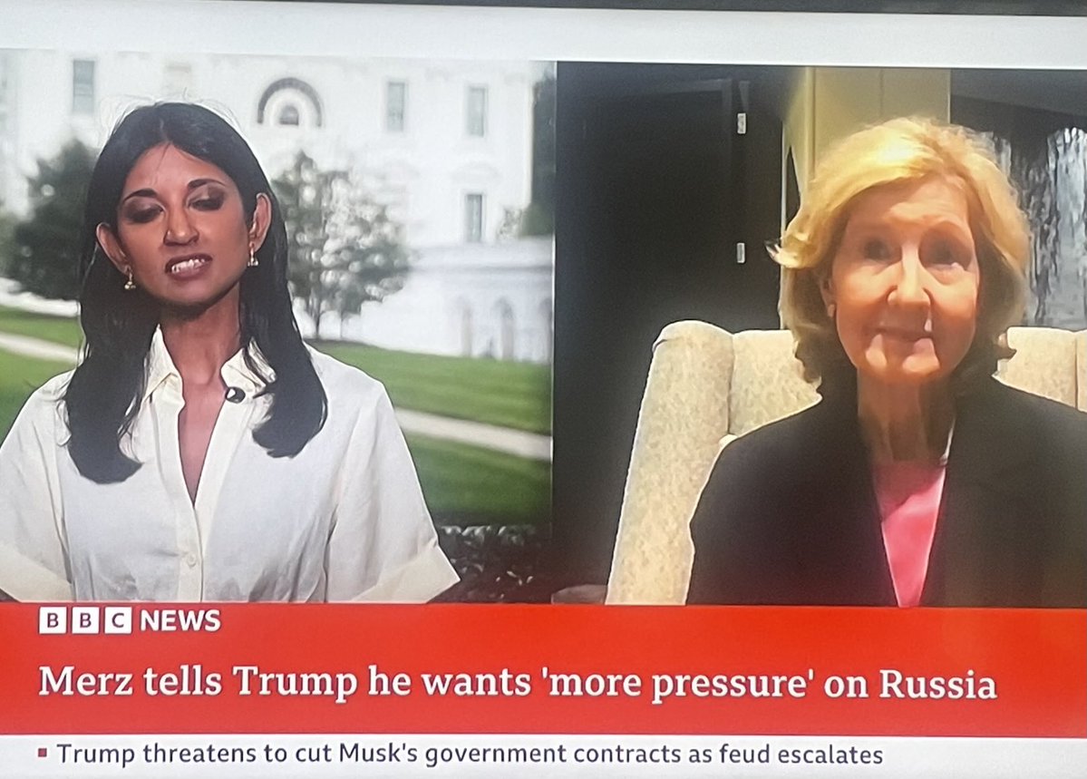 Kay Bailey Hutchison (@kaybaileyhutch) on Twitter photo On <a href="/BBC/">BBC</a> Discussed <a href="/NATO/">NATO</a> Summit coming soon; the effort to increase the commitment of all Allies to spend 3.5% of GDP on our common defense requirement,up from present 2%. We must have unanimous consent ! <a href="/BBCWorld/">BBC News (World)</a> <a href="/BBCBreaking/">BBC Breaking News</a> <a href="/BBCNorthAmerica/">BBC North America</a> On <a href="/BBC/">BBC</a> Discussed <a href="/NATO/">NATO</a> Summit coming soon; the effort to increase the commitment of all Allies to spend 3.5% of GDP on our common defense requirement,up from present 2%. We must have unanimous consent ! <a href="/BBCWorld/">BBC News (World)</a> <a href="/BBCBreaking/">BBC Breaking News</a> <a href="/BBCNorthAmerica/">BBC North America</a>