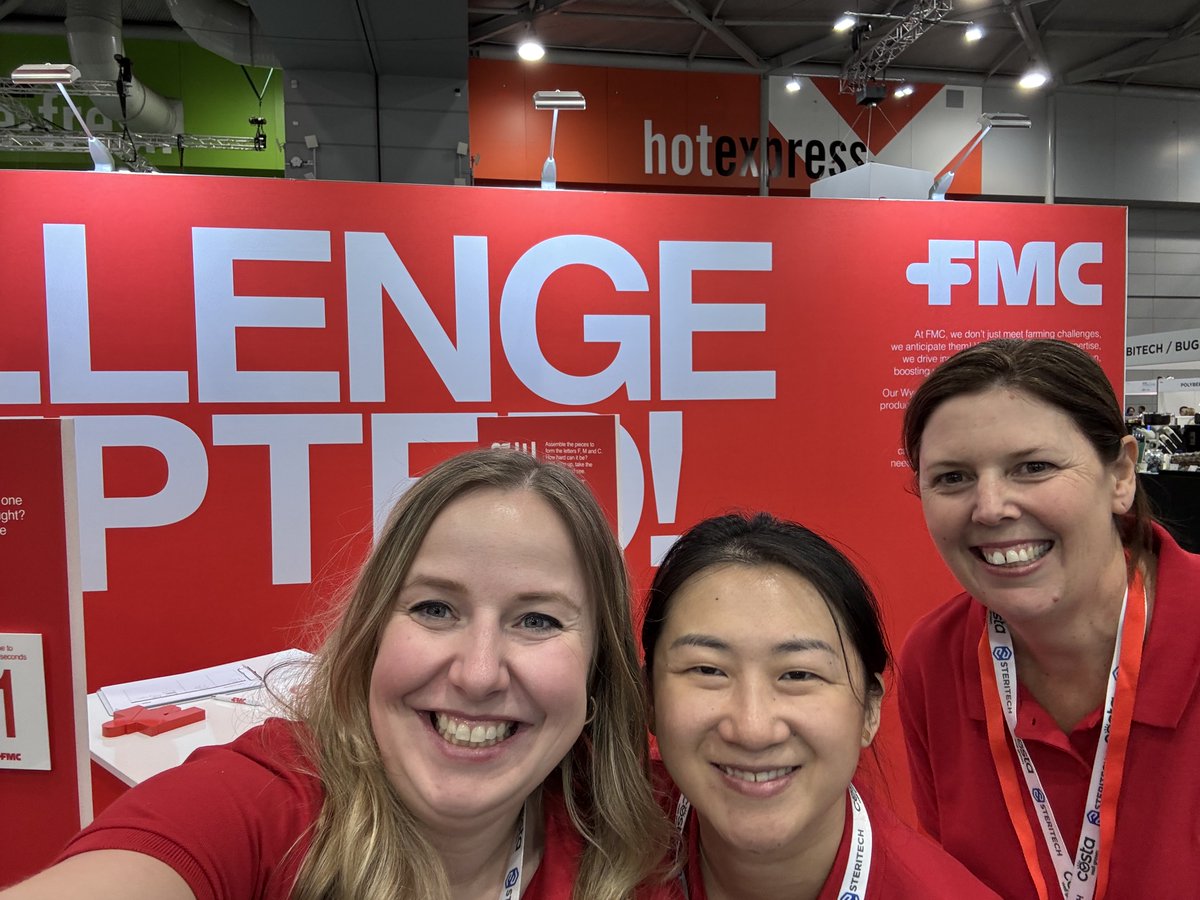 FMC ANZ (@fmcanz) on Twitter photo Day three at <a href="/HortCon_/">Hort Connections</a> ! Think youâve got what it takes? Come to stand 312-317, take on our interactive challenges, chat with FMC expert and see how we can help tackle the challenges that matter to you!
#HortConnections #HortCon25 #HC25 #Horticulture #AUSVEG Day three at <a href="/HortCon_/">Hort Connections</a> ! Think youâve got what it takes? Come to stand 312-317, take on our interactive challenges, chat with FMC expert and see how we can help tackle the challenges that matter to you!
#HortConnections #HortCon25 #HC25 #Horticulture #AUSVEG