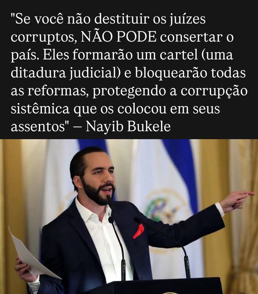 Não sei se exatamente ele disse isso, mas o que está escrito é uma verdade. A justiça brasileira não é confiável.