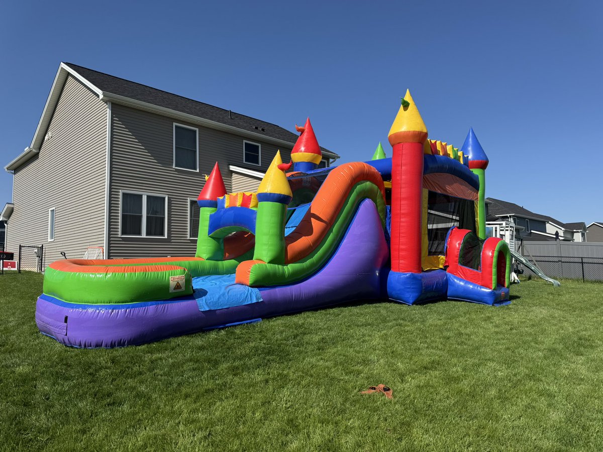 *LAST MINUTE BOOKINGS! NICE WEATHER!!*

*THIS WEEKEND ONLY (6/7 - 6/8)*

Any 30ft Obstacle Course $295
Any Bounce House with slide (wet/dry combo) $275
Any larger Obstacle Courses or Waterslides $100 off!

CALL US TO BOOK!

716-4FREDDY - 7 1 6 -- 4 3 7 -- 3 3 3 9
