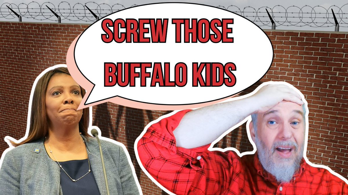 So it seems <a href="/NewYorkStateAG/">NY AG James</a> doesn't give a damn about how <a href="/Buffalo_Schools/">Buffalo Public Schools</a> are breaking the law and putting kids at risk as <a href="/AngryCops/">Angry Cops</a>, <a href="/Fat_Electrician/">The Fat Electrician</a> and the rest of the <a href="/UnsubscribeCast/">UnsubscribePodcast</a> guys showed.

She's more worried about protecting illegal immigrants and I kind of lose my