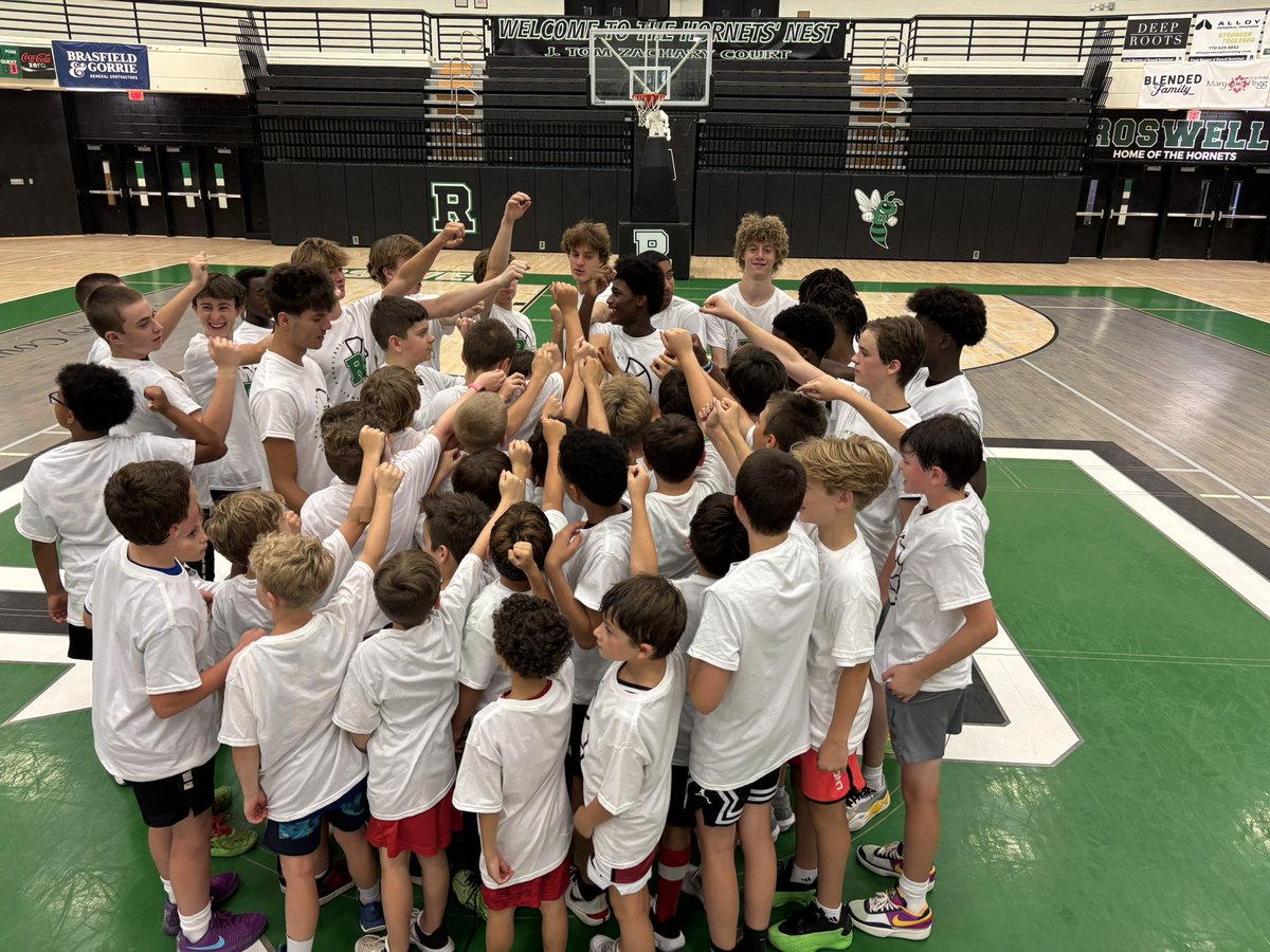 Roswell Boys Basketball (@roswellhoops) on Twitter photo Thanks to everybody who came out to FUNdamentals Camp this week. We had a great time sharing the game we love!!! <a href="/roswellsports/">Roswell Athletics</a> #roswelldudes #weRroswell Thanks to everybody who came out to FUNdamentals Camp this week. We had a great time sharing the game we love!!! <a href="/roswellsports/">Roswell Athletics</a> #roswelldudes #weRroswell