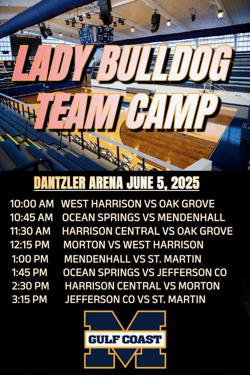 St. Martin Lady Yellow Jackets ๐ (@ladyjacketsb) on Twitter photo The Lady Jackets went 2-0 today at MGCCC Team camp. Thanks <a href="/MGCCC_WBB/">MGCCC Women's Basketball</a> for having usโผ๏ธ
#Togetherweswarm The Lady Jackets went 2-0 today at MGCCC Team camp. Thanks <a href="/MGCCC_WBB/">MGCCC Women's Basketball</a> for having usโผ๏ธ
#Togetherweswarm