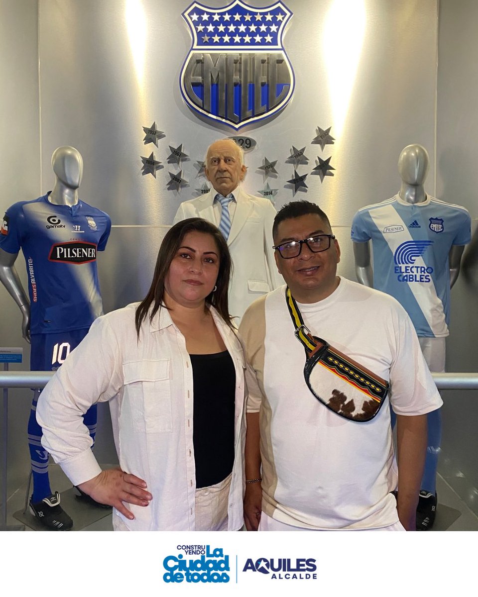 📸 El lugar donde vive la historia azul.
Cada trofeo, cada camiseta, cada imagen en este museo cuenta una historia de pasión, lucha y gloria. 💙

📍 Puerto Santa Ana – Edificio El Astillero
🗓️ De miércoles a domingo
🕙 10:00 a.m. a 6:00 p.m.

#Emelec #MuseoEmelec #HinchaFiel