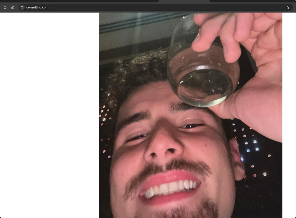 Did <a href="/GadzhiIman/">Iman Gadzhi</a> hack Consulting.com? lol