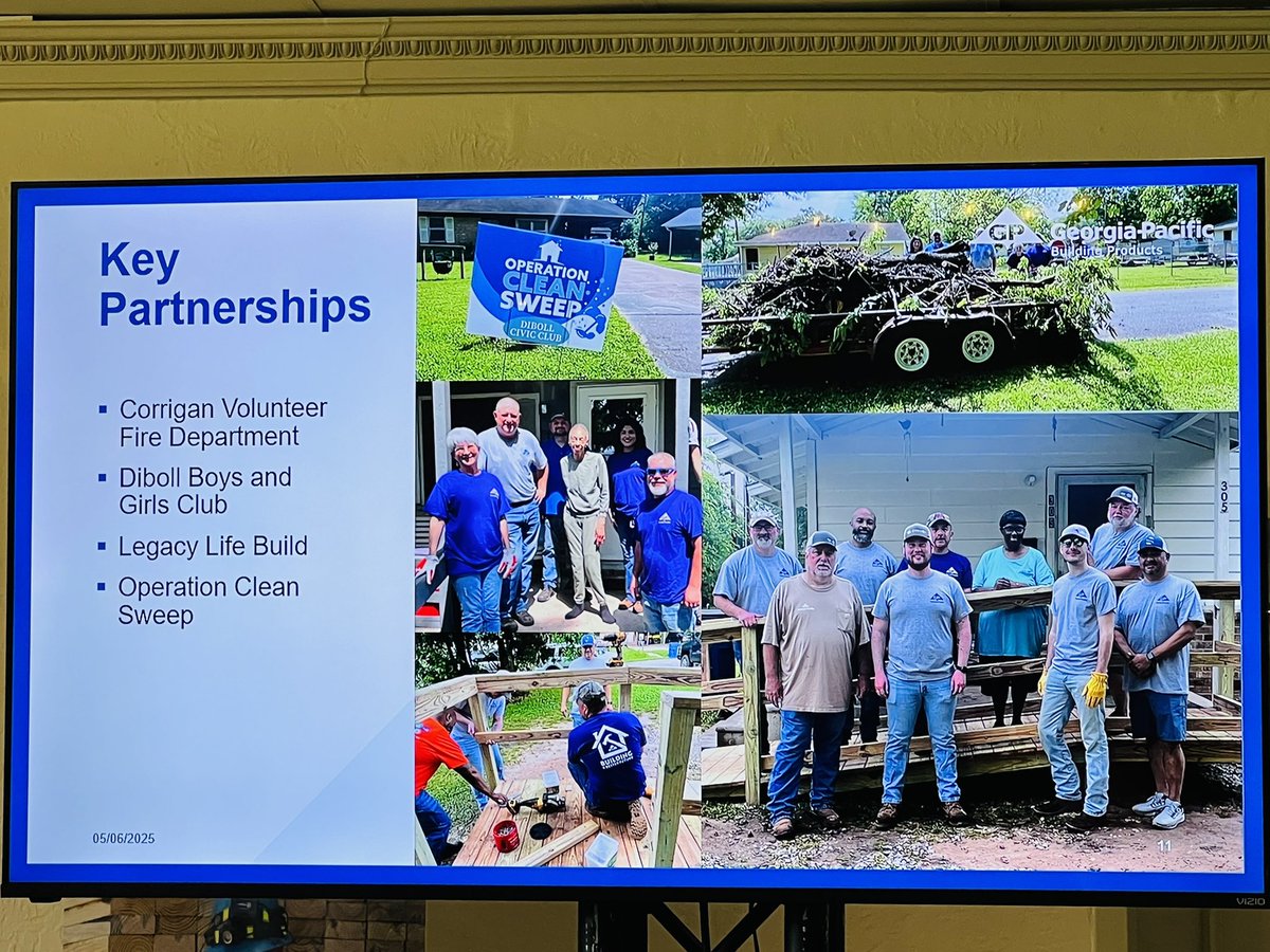 IgorGusyakov's tweet photo. Big thanks to Georgia-Pacific for hosting today’s Key Leader Luncheon! With major investments in our region, we’re excited to team up and help Diboll ISD students explore skilled careers and CTE pathways—right here at home. #DibollISD #GeorgiaPacific https://t.co/zJUFFwRjM1
