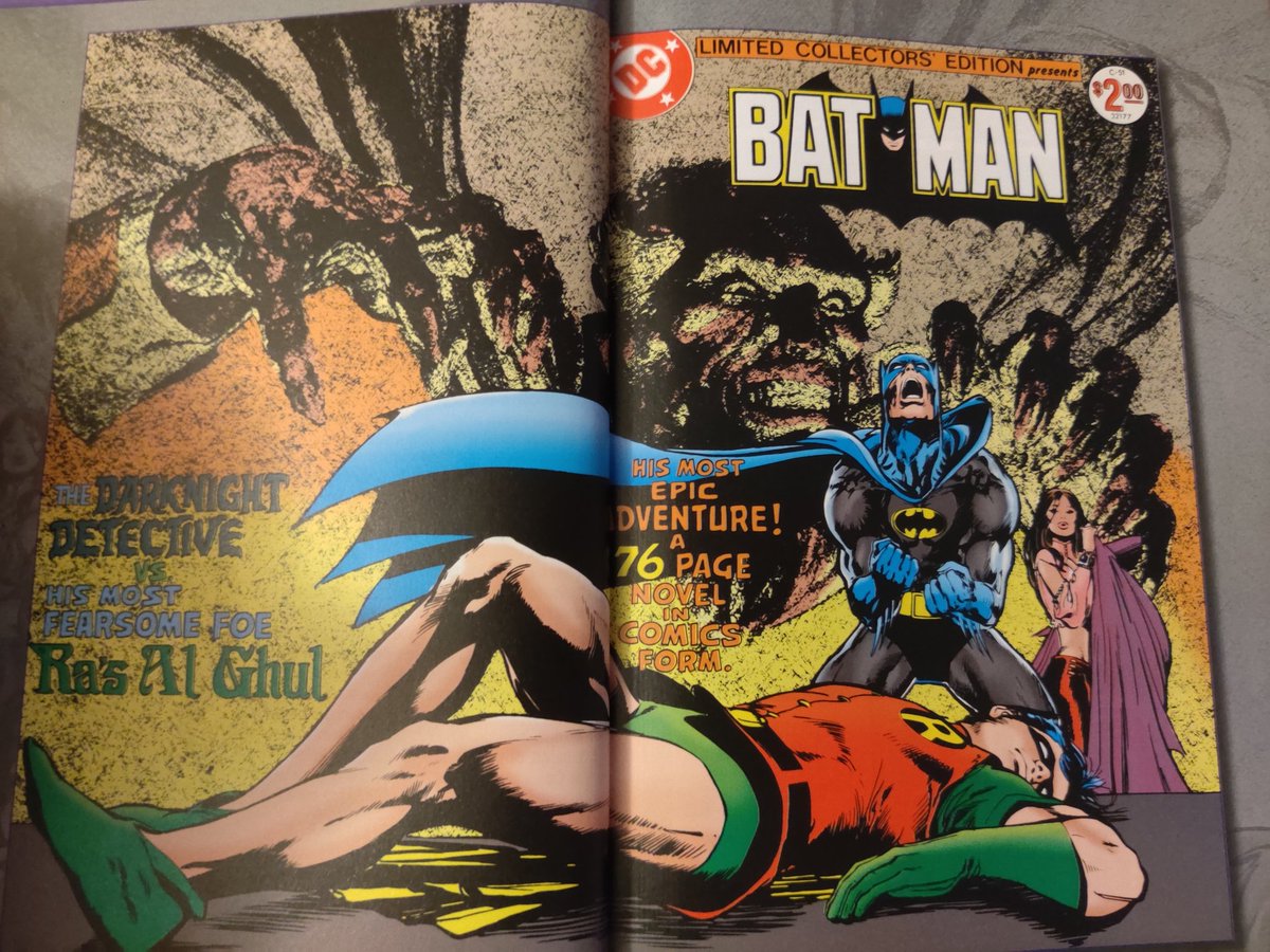 ivomgs's tweet image. I decided to read the "Trilogy of the Demon" and the "Son of the Demon". I had a few problems to recognize Batman's persona from the bronze age by O'Neil. But I liked Son of the Demon a lot by Mike Barr. #Batman #comics
Full review on my Instagram page!
instagram.com/geeklusitano?i…