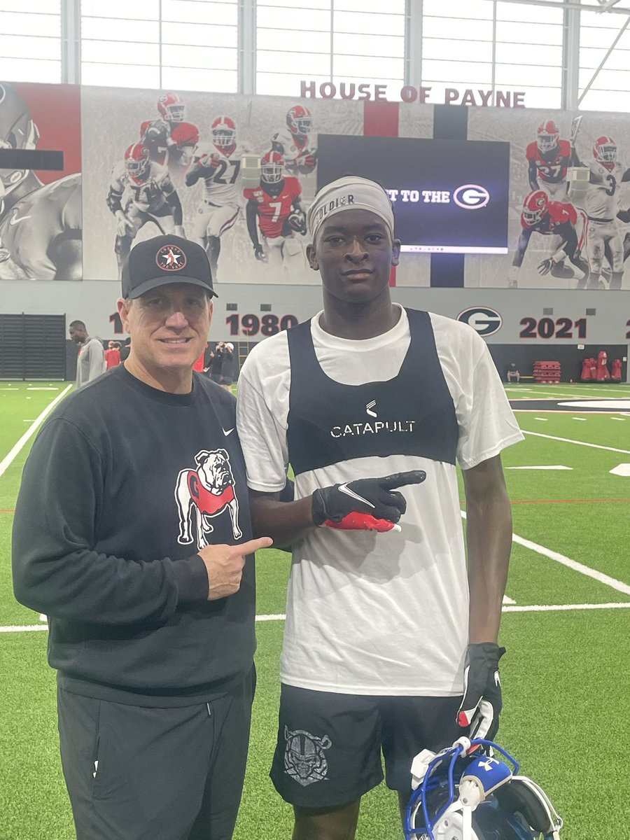 Aiden Opore|c/o 2028|WRā¢DB (@opore_aiden1) on Twitter photo After having a talk with <a href="/CoachColey/">James Coley</a> I am VERY BLESSED TO RECEIVE AN OFFER FROM <a href="/GeorgiaFootball/">Georgia Football</a> #GoDawgs #agtg <a href="/WaltonRecruits/">Walton(GA)Recruiting</a> <a href="/coachdbrunner/">Daniel Brunner</a> <a href="/SlideoutCoach/">Bret Cooper</a> <a href="/Rivals/">Rivals</a> <a href="/InsideHashes/">Inside The Hashes</a> <a href="/BALLERSCHOICE1/">BALLERS CHOICE LLC</a> <a href="/KirbySmartUGA/">Coach Kirby Smart</a> <a href="/RustyMansell_/">Rusty Mansell</a> @On3Recruits <a href="/RecruitGeorgia/">Recruit Georgia</a> <a href="/ChadSimmons_/">ChadSimmons</a> After having a talk with <a href="/CoachColey/">James Coley</a> I am VERY BLESSED TO RECEIVE AN OFFER FROM <a href="/GeorgiaFootball/">Georgia Football</a> #GoDawgs #agtg <a href="/WaltonRecruits/">Walton(GA)Recruiting</a> <a href="/coachdbrunner/">Daniel Brunner</a> <a href="/SlideoutCoach/">Bret Cooper</a> <a href="/Rivals/">Rivals</a> <a href="/InsideHashes/">Inside The Hashes</a> <a href="/BALLERSCHOICE1/">BALLERS CHOICE LLC</a> <a href="/KirbySmartUGA/">Coach Kirby Smart</a> <a href="/RustyMansell_/">Rusty Mansell</a> @On3Recruits <a href="/RecruitGeorgia/">Recruit Georgia</a> <a href="/ChadSimmons_/">ChadSimmons</a>