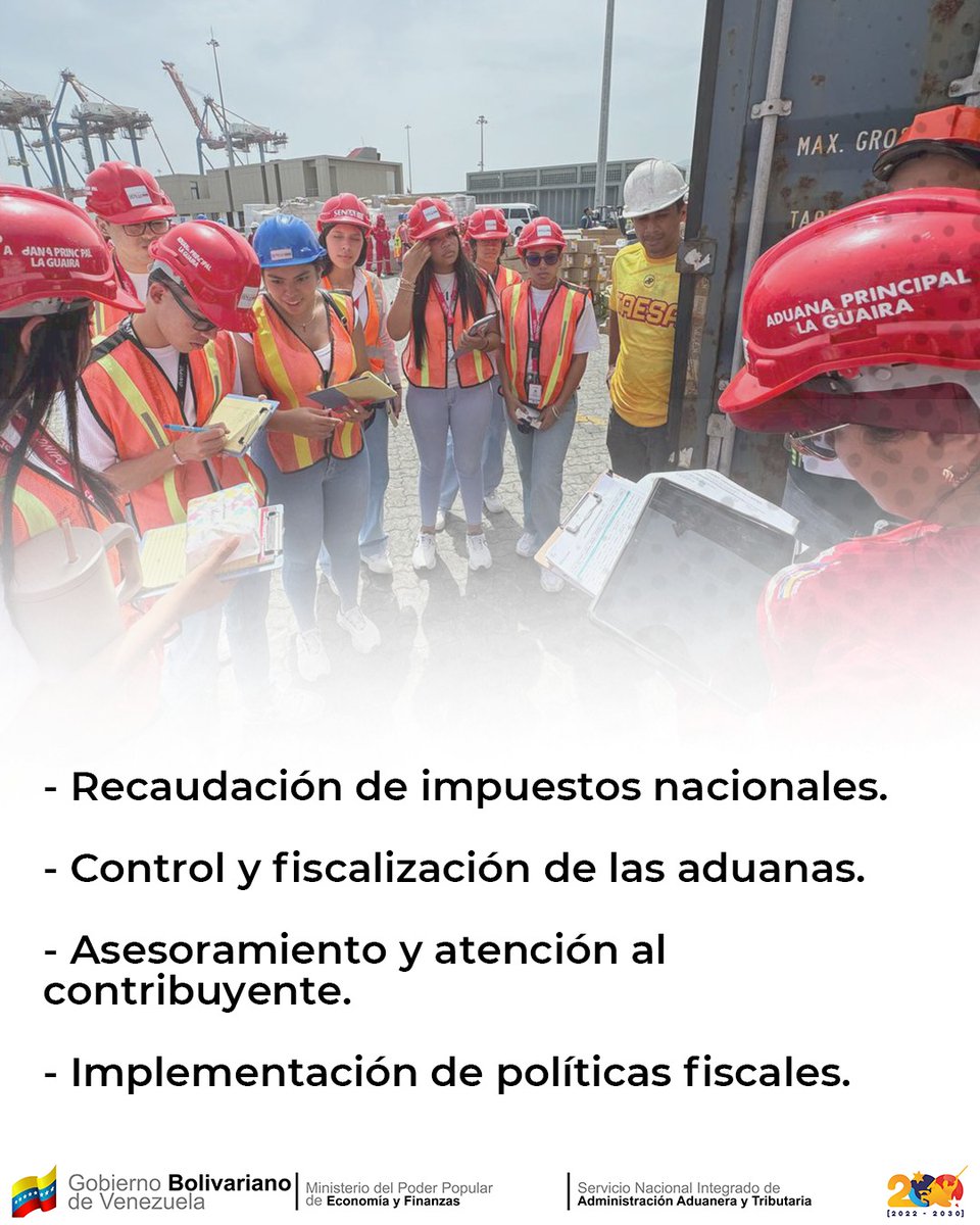 Desde el SENIAT, seguimos trabajando por la Patria que soñó Chávez. Nuestra labor no es solo recaudar, es construir la Venezuela potencia, garantizando los recursos para el pueblo. ¡Comprometidos con la justicia social y la soberanía económica!

¡Aquí no se rinde nadie! 🇻🇪❤️