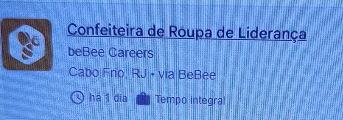 A procura de emprego me deparo com a seguinte vaga. Alguém adivinha qual seria a função do cargo?