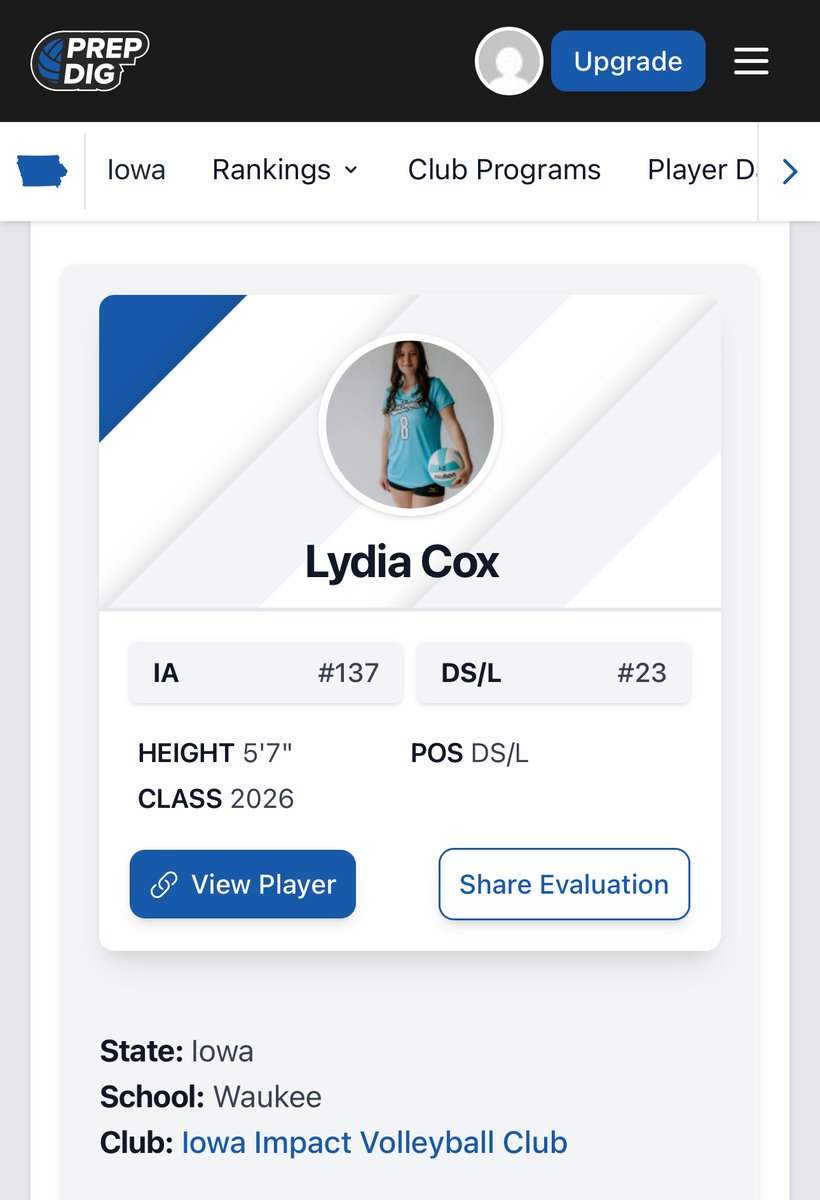 Lydia Cox (@lydiacox08) on Twitter photo Thank you <a href="/RobHoweHN/">Rob Howe 🇺🇸🇺🇦</a>, I really enjoyed the <a href="/PrepDigIA/">Prep Dig Iowa</a> #PDMidwestLive showcase!
#volleyballrecruit #defensivespecialist #libero Thank you <a href="/RobHoweHN/">Rob Howe 🇺🇸🇺🇦</a>, I really enjoyed the <a href="/PrepDigIA/">Prep Dig Iowa</a> #PDMidwestLive showcase!
#volleyballrecruit #defensivespecialist #libero