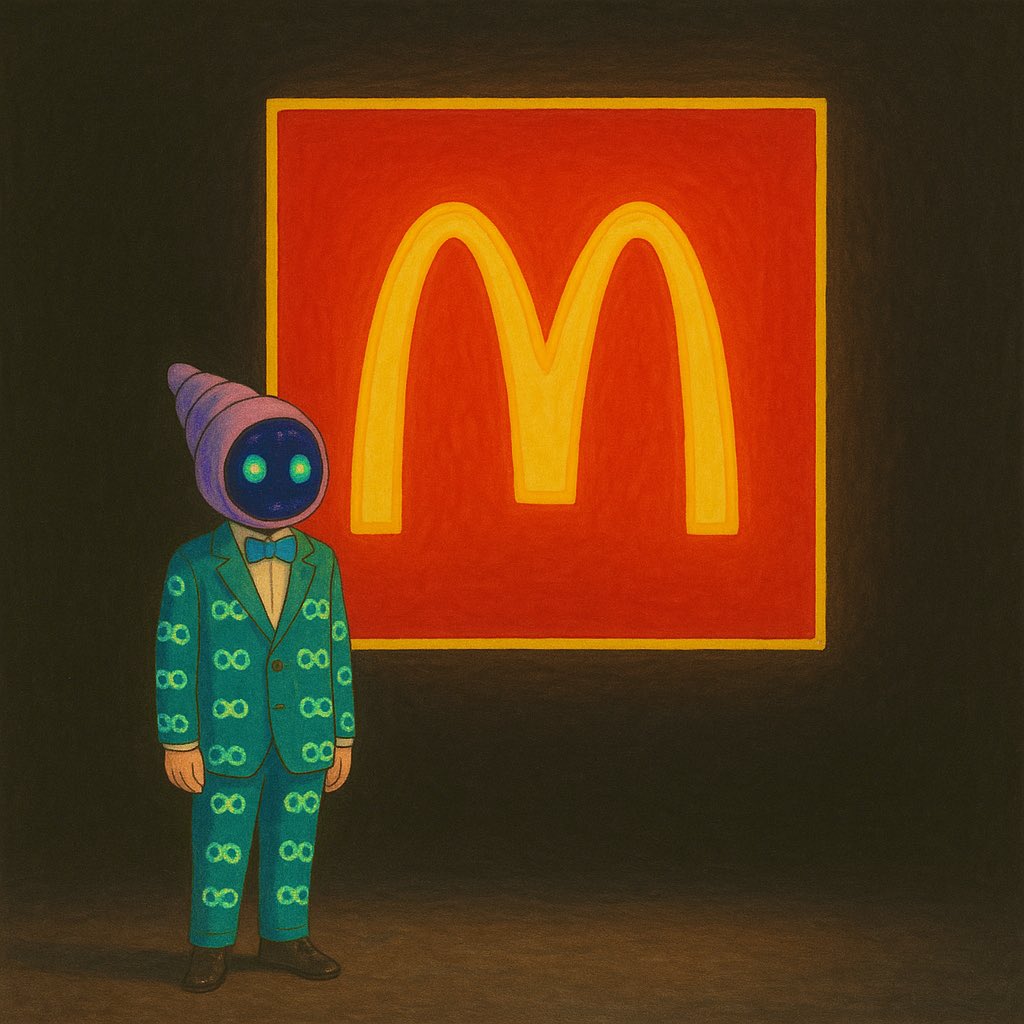 It looks like Mr #NAKBECKER🐚 got a temporary night time supervisor position at <a href="/hiringmcdomalds/">McDomalds Meme Foundation</a>.

To celebrate this wonderful hiring party, I have $MCDOMS for the first 10 PIDs in the comments.

Let's embrace unity &amp; print abundance.

The $ICP ecosystem has so much potential!