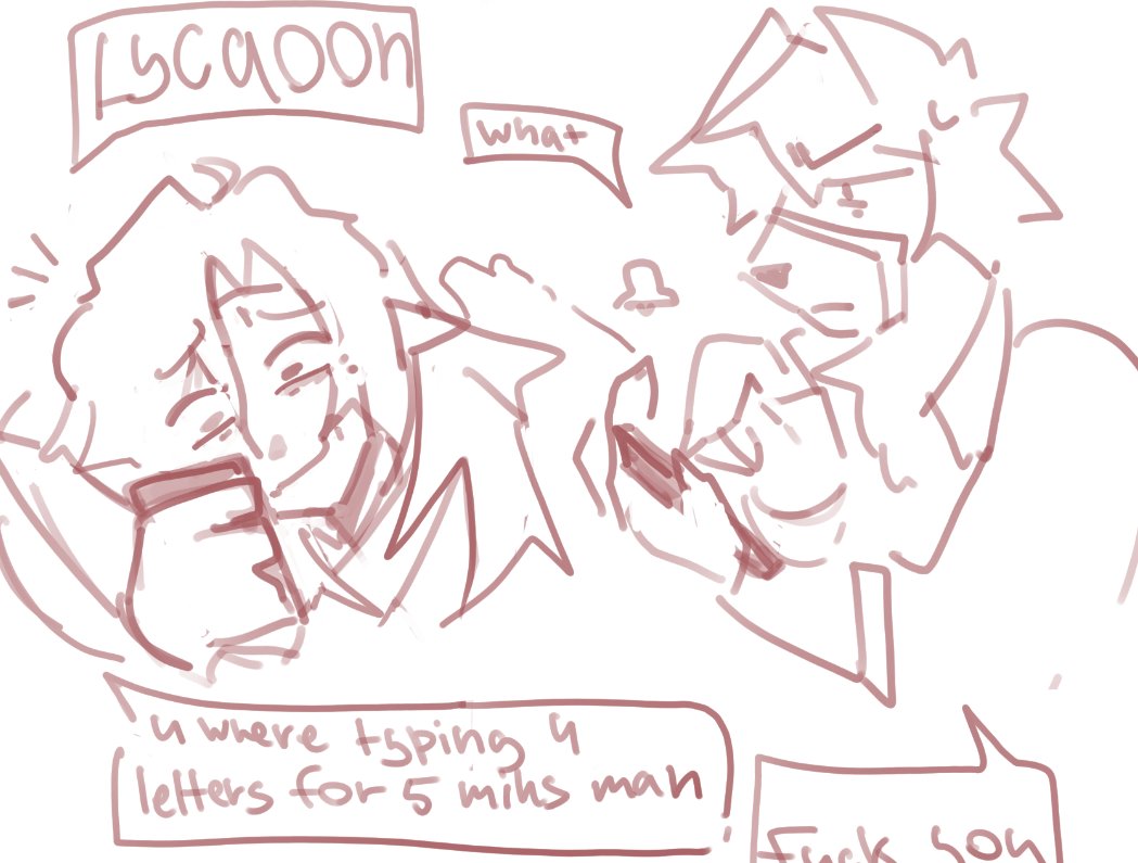 he was typing for another 10 minutes
#Lycahugo #ZenlessZoneZero