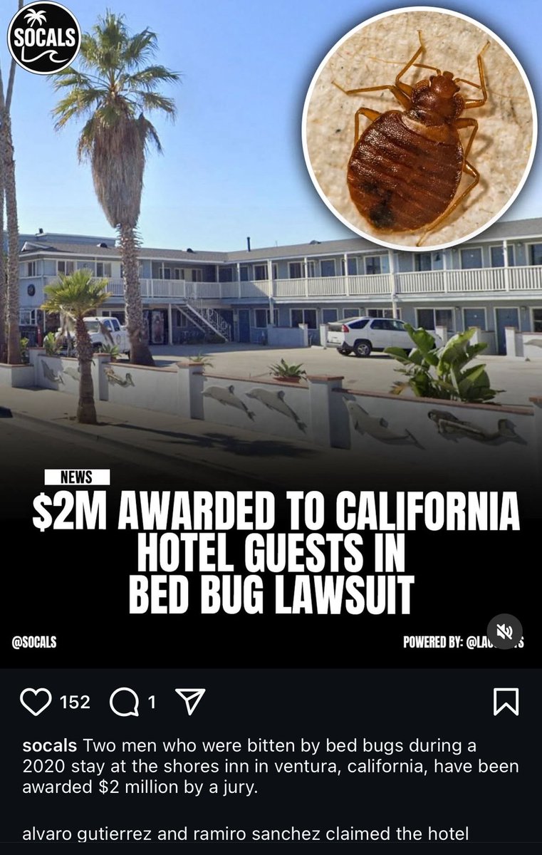 интересно что б я отсудил когда меня покусали клопы в гостинице в северной дакоте. думаю бесплатное двухдневное пребывание в их гостинице и гифткарту старбакс на $50 можно было бы счесть за радость
