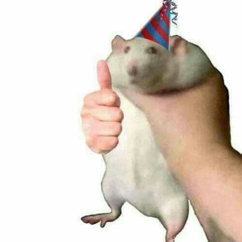 ⠀⠀⠀

         “ Happy Birthday ta' me ! ”

⠀⠀⠀