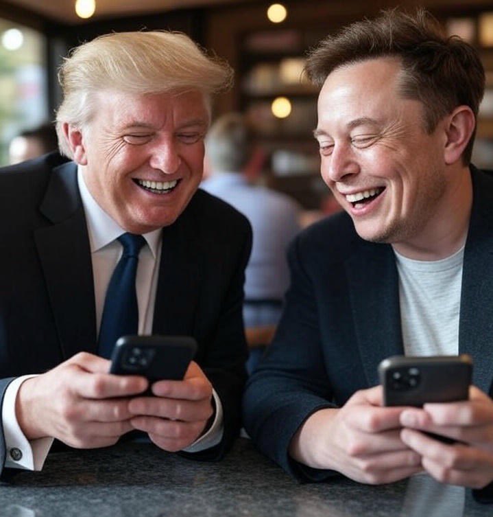 “Bro let’s short the market and then pretend we’re fighting”