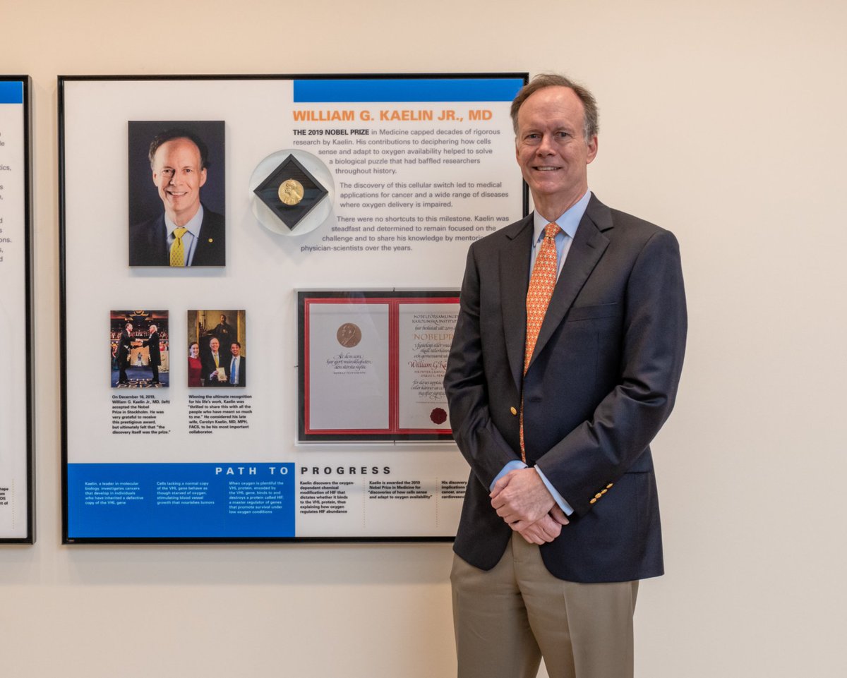 Dana-Farber (@danafarber) on Twitter photo In 2023, the <a href="/FDA/">FDA</a> approved belzutifan for certain kidney cancers –– thanks to years of work led by Nobel Prize recipient William G. Kaelin Jr., MD, <a href="/kaelin_lab/">KaelinLab</a>. Now, <a href="/DrChoueiri/">Toni Choueiri, MD</a>, director of <a href="/DanaFarber_GU/">Dana-Farber Lank Center for Genitourinary Oncology</a>, and team are working to expand its clinical use. bit.ly/3GNeb9D In 2023, the <a href="/FDA/">FDA</a> approved belzutifan for certain kidney cancers –– thanks to years of work led by Nobel Prize recipient William G. Kaelin Jr., MD, <a href="/kaelin_lab/">KaelinLab</a>. Now, <a href="/DrChoueiri/">Toni Choueiri, MD</a>, director of <a href="/DanaFarber_GU/">Dana-Farber Lank Center for Genitourinary Oncology</a>, and team are working to expand its clinical use. bit.ly/3GNeb9D