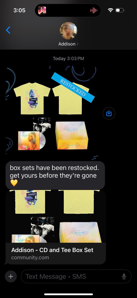 Addison (Rae) Merch Bot (@addisonremerch) on Twitter photo 