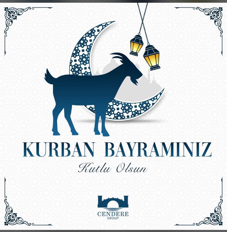 Kurban Bayramı’nız mübarek olsun, nice bayramlara inşallah