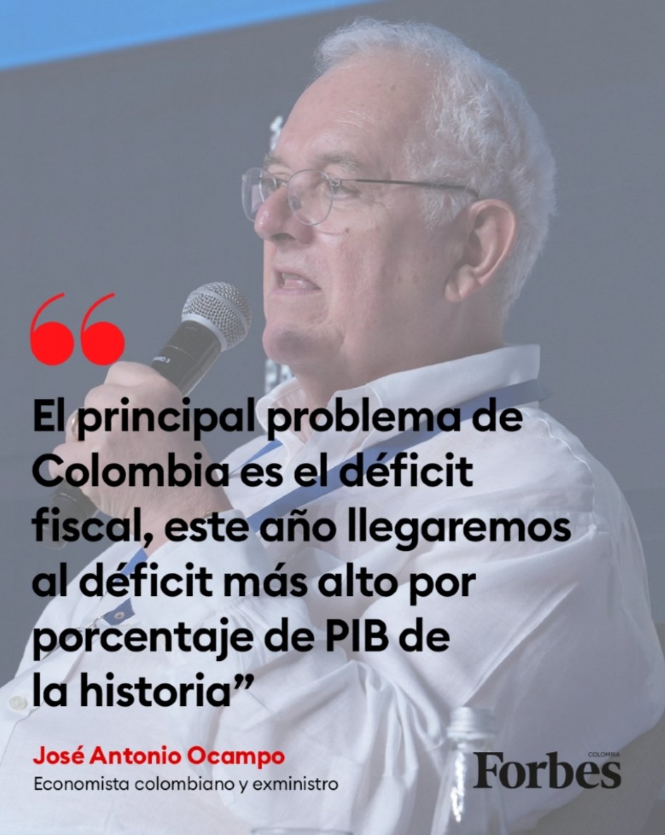 s_morales5's tweet photo. Sin disciplina fiscal no hay margen para la política monetaria; el déficit histórico y la persistencia inflacionaria amenazan la estabilidad macroeconómica de Colombia. https://t.co/aOlYU8XoE5