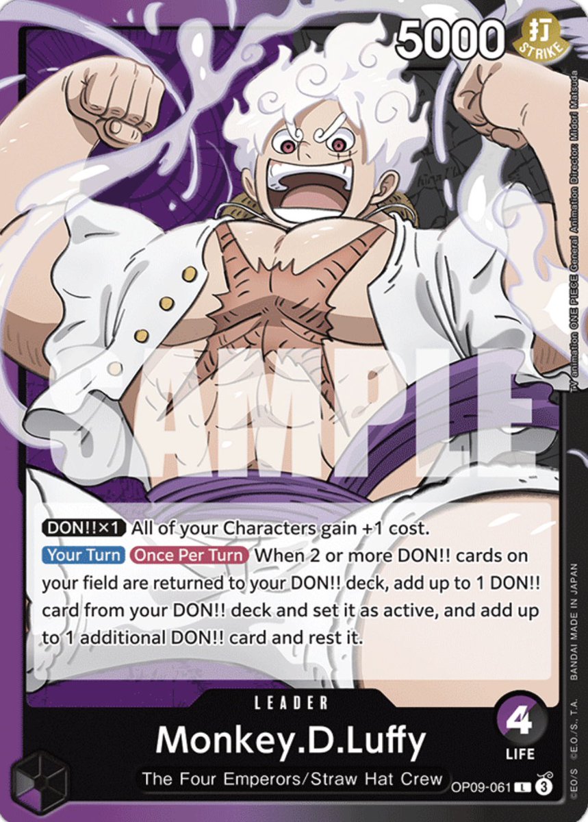 EmbHashtag's tweet image. If you guys were able to play two leaders in one deck, what monstrosity would you cook? I feel like this could be a new format!

Oh and these two babies is what I came up with, ts goes hard