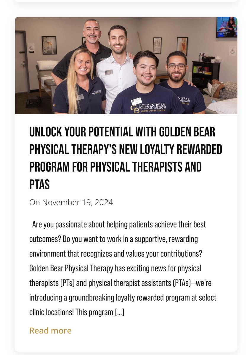 Dr. Xavier Holt, PT, DPT, SCS tweet media