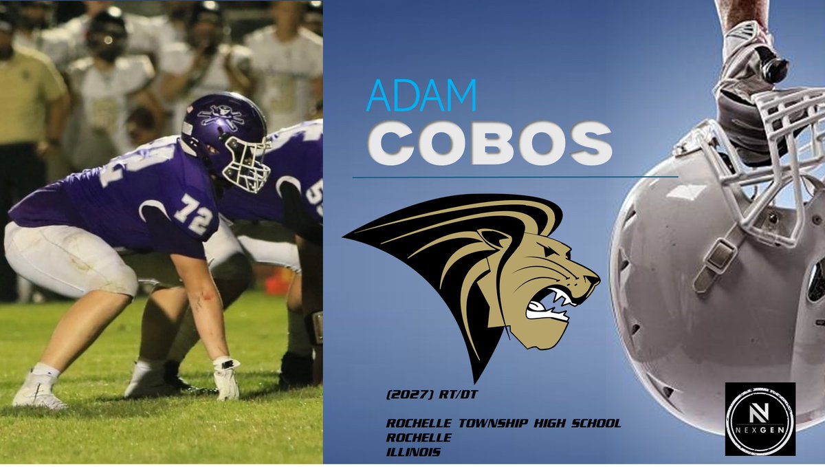 Keith Smilie (@nexgenscouting) on Twitter photo ✔️Saturday 📍Lindenwood University <a href="/LindenwoodFB/">Lindenwood Football</a>
<a href="/stugfb/">Jed Stugart</a> <a href="/EricInama/">Eric Inama</a> <a href="/Lindenwood_OC/">Dusty Hovorka</a>
⏩2027 RT/DT Adam Cobos <a href="/Adam_Cobos_/">Adam</a>
Rochelle Twp. HS (IL) ✔️Saturday 📍Lindenwood University <a href="/LindenwoodFB/">Lindenwood Football</a>
<a href="/stugfb/">Jed Stugart</a> <a href="/EricInama/">Eric Inama</a> <a href="/Lindenwood_OC/">Dusty Hovorka</a>
⏩2027 RT/DT Adam Cobos <a href="/Adam_Cobos_/">Adam</a>
Rochelle Twp. HS (IL)