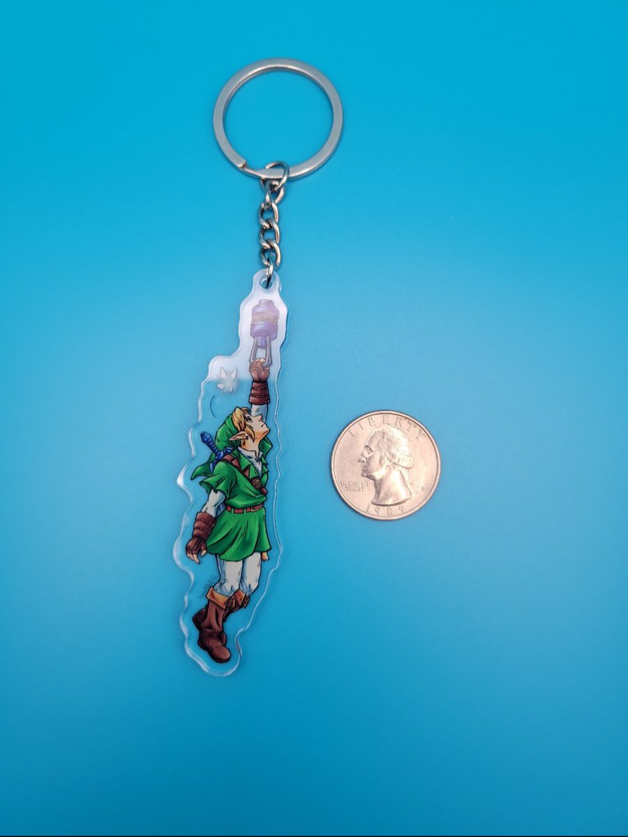 I'll be a part of Linktober's creator con this year again and I'm going to be in Clock Town Market this time. 
I think it's also the perfect time to drop my OoT Link keychains in my Etsy shop! 

#linktober  #legendofzelda
 #zelda #convention