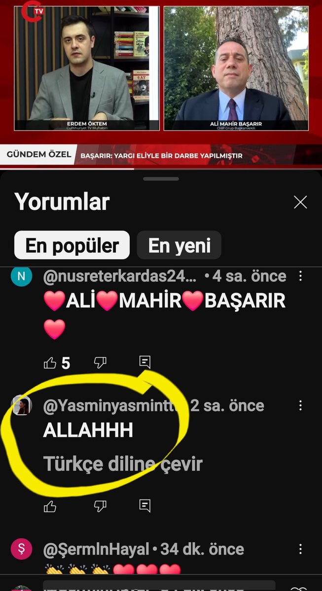 Ekrem i Mehdi bunu da tövbe haşa Allah ilan etmişler.Para bol ya yazdırıyorlar..Burhanettin i ne ilan edecekler acaba?Yuhhh
<a href="/alimahir/">Ali Mahir Başarır</a> <a href="/ankara_kusu/">ANKARA KUŞU</a>