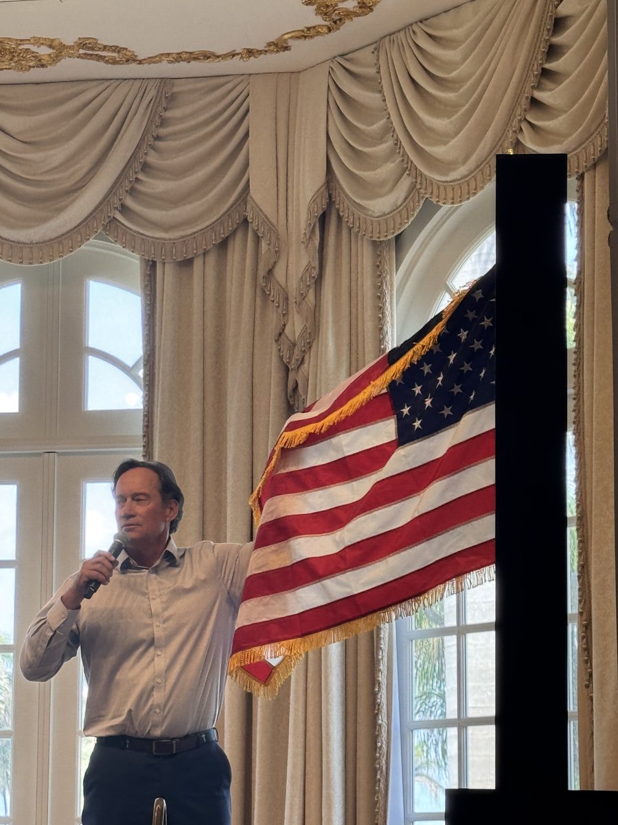 ksorbs's tweet photo. At Mar a Lago showing off my Pride Flag. https://t.co/HYgBTDKJcR