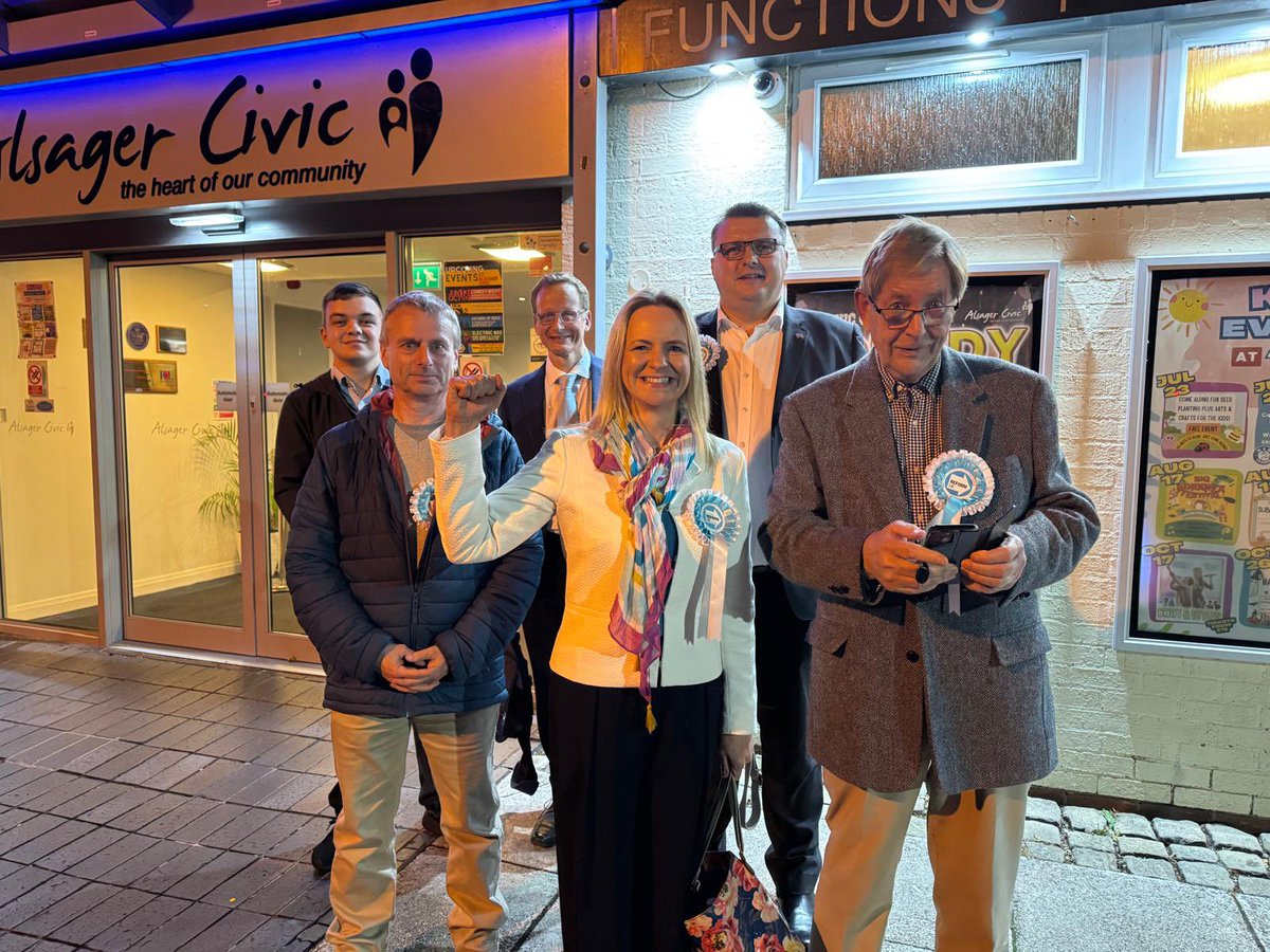 Wendy Whittaker-Large (@wendywhittakerl) on Twitter photo I won! 
I was tonight elected to the Alsager Town Council by a margin of almost 30%
✅ Reform Uk 401
Liberal Democrats 288
Labour Party 137
Green Party 136
Reform Uk ✅ 
Another win for Reform and my first win! 
<a href="/reformparty_uk/">Reform UK</a> <a href="/Congletonreform/">CongletonReformUK</a> I won! 
I was tonight elected to the Alsager Town Council by a margin of almost 30%
✅ Reform Uk 401
Liberal Democrats 288
Labour Party 137
Green Party 136
Reform Uk ✅ 
Another win for Reform and my first win! 
<a href="/reformparty_uk/">Reform UK</a> <a href="/Congletonreform/">CongletonReformUK</a>