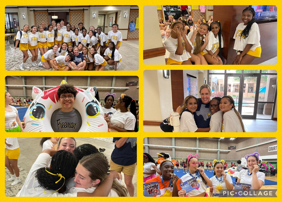 Gina Cobb (@ginabcobb) on Twitter photo I had the best time surprising <a href="/GoldenFHScheer/">FreemanHSCheer</a> with popsicles at camp! So proud of their hard work, growth, and determination. #BeAbove #theGOLDstandard 💙💛 I had the best time surprising <a href="/GoldenFHScheer/">FreemanHSCheer</a> with popsicles at camp! So proud of their hard work, growth, and determination. #BeAbove #theGOLDstandard 💙💛