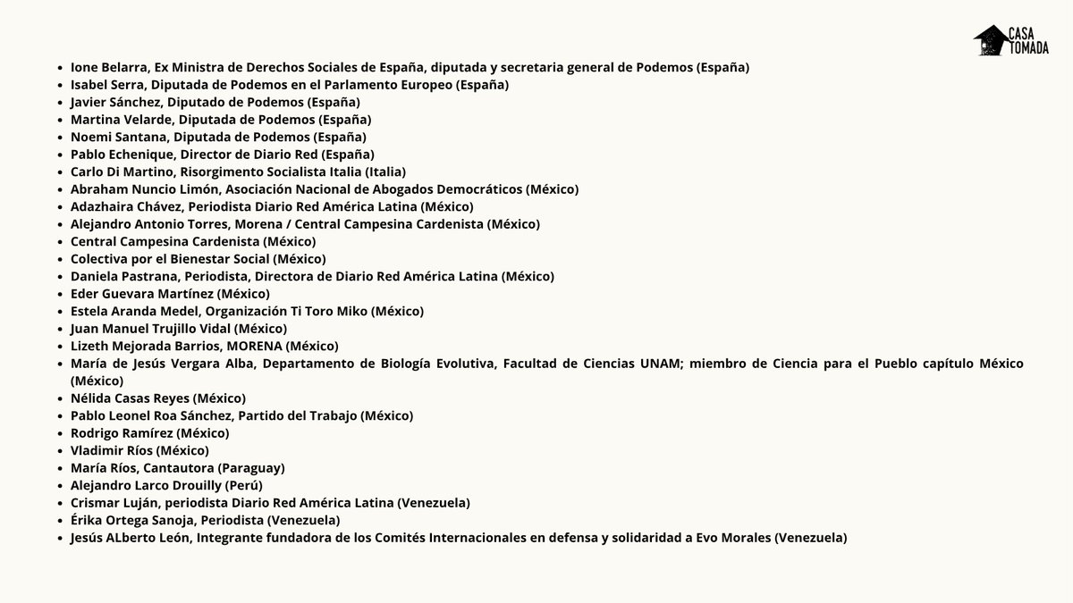El mundo observa a Bolivia. 

Decenas de personalidades se ponen en vigilia ante la caótica situación que vive el país y en medio de un proceso electoral que genera mucha incertidumbre.

Lee el pronunciamiento acá: lc.cx/MCwMps