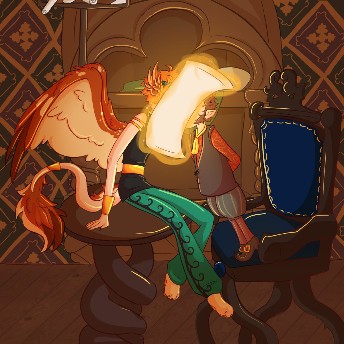 vampireink777's tweet image. “ Reviewing a contract ”

˗ˏˋ #goldencontract ˎˊ˗

#Rumpelstiltskin #shrek4 #yumeship #yumeart #yumetwt #yumesona #yumeshipping #shrek